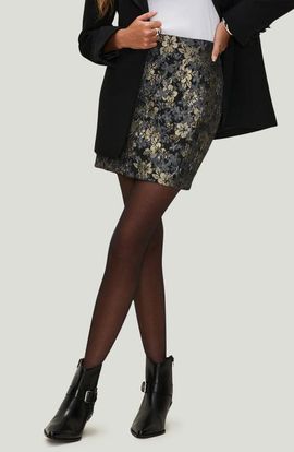 NEXT NEXT Metallic Floral Jacquard Miniskirt