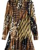 NEXT NEXT Mix Print Long Sleeve Minidress - 2