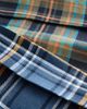 NEXT NEXT Mixed Plaid Pleated Cotton Faux Wrap Miniskirt - 5