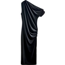 NEXT NEXT One-Shoulder Velvet Cocktail Dress