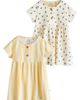 NEXT NEXT Pack of 2 Assorted Stretch Cotton Dresses - 1