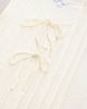 NEXT NEXT Pintuck Sleeveless Tie Front Cotton Top - 4