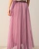NEXT NEXT Pleated Mesh Skirt - 4