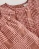 NEXT NEXT Scalloped Hem Plaid Top & Pants Set - 2