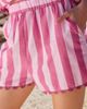 NEXT NEXT Stripe Cotton Scallop Hem Shorts - 5