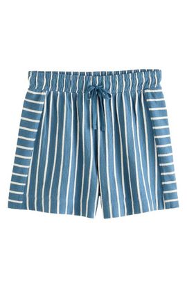 NEXT NEXT Stripe Cotton Terry Cloth Shorts