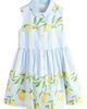 NEXT NEXT Stripe Lemon Print Cotton Shirtdress - 1
