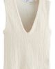 NEXT NEXT Textured V-Neck Sleeveless Knit Top - 4