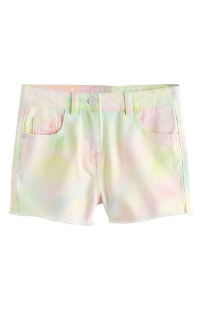NEXT NEXT Tie Dye Denim Shorts