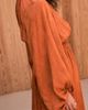 NEXT NEXT Tonal Jacquard Long Sleeve Maxi Dress - 5