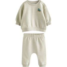NEXT NEXT Tractor Emblem Sweatshirt & Sweatpants Set