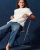 NEXT NEXT Two-Tone Barrel Leg Jeans - 1
