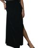 NEXT NEXT Velvet Drape Front Maxi Skirt - 1