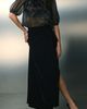 NEXT NEXT Velvet Drape Front Maxi Skirt - 4
