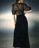 NEXT NEXT Velvet Drape Front Maxi Skirt - 5