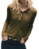 NEXT NEXT Wavy Pintuck Pleat Mesh Button-Up Top - 1