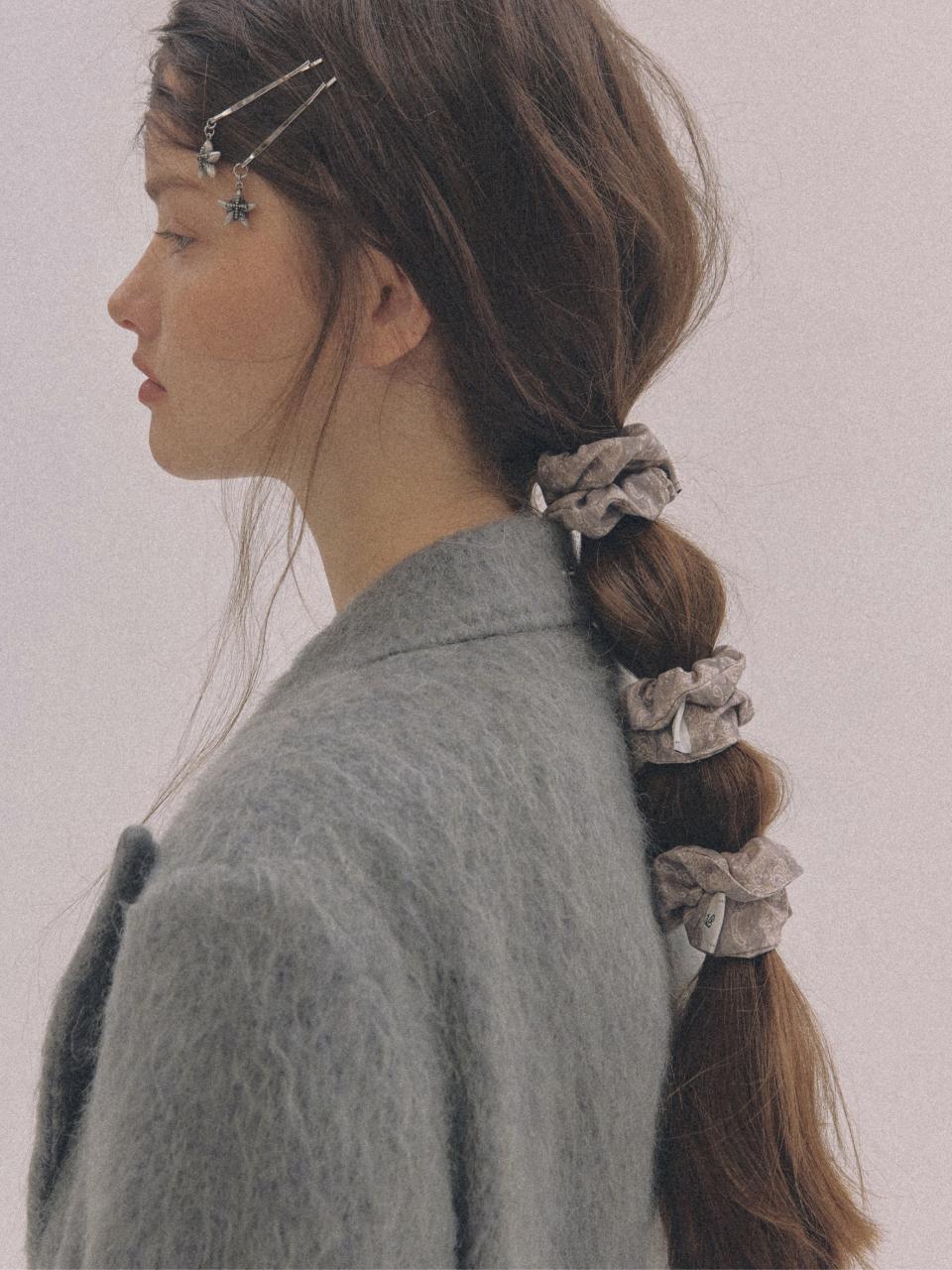 nff belle scrunchie mini - beige