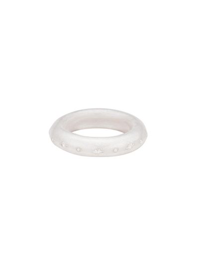 nff dazzling sky ring - white