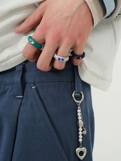 nff Heart Charm Keyring