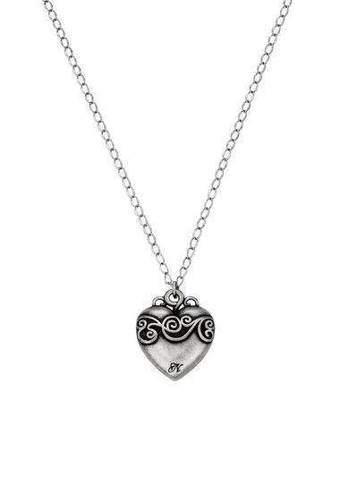 nff pining necklace - black silver