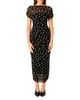 Nia Nia Aria Printed Ruched Midi Dress - 1