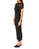 Nia Nia Aria Printed Ruched Midi Dress - 4