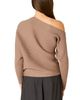 Nia Nia Frances Ottoman Rib One Shoulder Sweater - 2