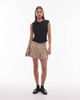 Nia NIA Marge short sleeve top in black - 2
