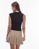 Nia NIA Marge short sleeve top in black - 4