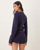 Nia NIA Roxie button up cardigan in navy - part of a set - 3