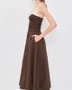NIA NIA Thomas Midi Dress Coffee - 4