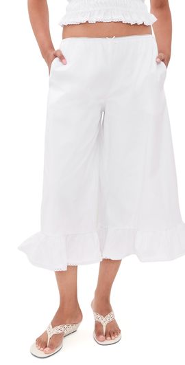 NIA NIA Viento Pants White