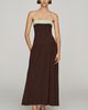 NIA Santo Strapless Midi Dress - 1