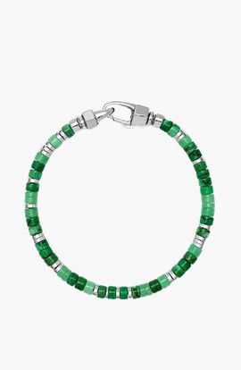 Nialaya Nialaya Aventurine Heishi Bracelet