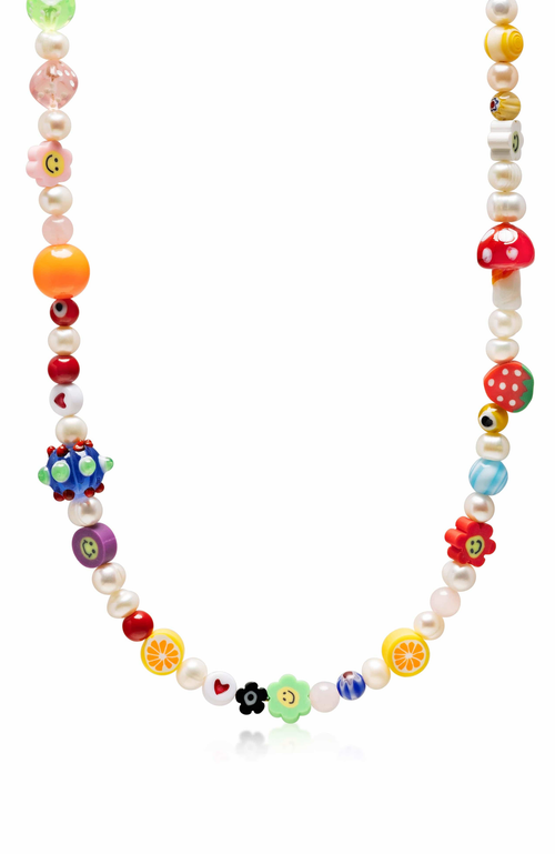 Nialaya Nialaya Berry Pearl Necklace