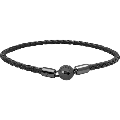 Nialaya Nialaya Braided Lux Leather Bracelet