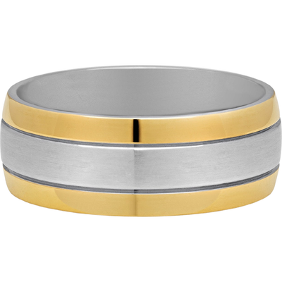 Nialaya Nialaya Brushed Band Ring