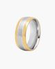 Nialaya Nialaya Brushed Band Ring - 2