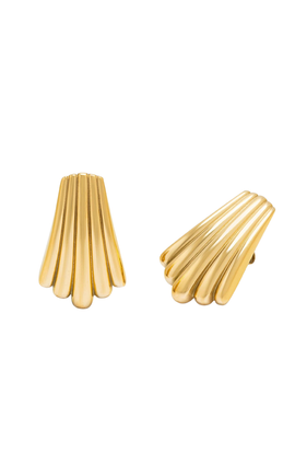 Nialaya Nialaya Calico Shell Earrings