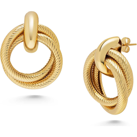 Nialaya Nialaya Double Hoop Earrings