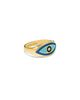 Nialaya Nialaya Evil Eye Ring - 2