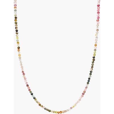 Nialaya Nialaya Faceted Tourmaline Bead Choker