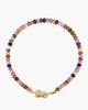Nialaya Nialaya Gemstone Choker With Panther Head - 1