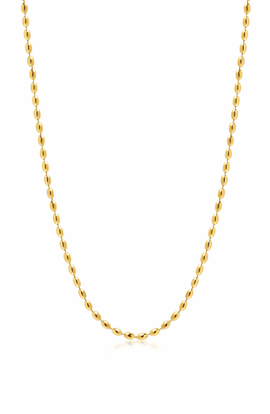 Nialaya Nialaya Gold Beaded Chain Necklace