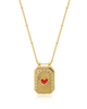 Nialaya Nialaya Gold Heart Pendant Necklace  - 1