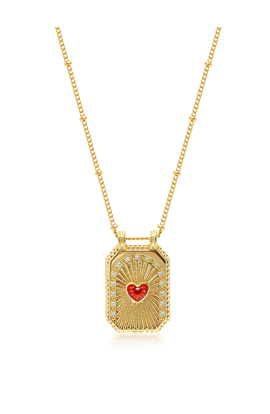 Nialaya Nialaya Gold Heart Pendant Necklace 