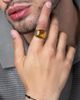 Nialaya Nialaya Gold Signet Ring With Brown Tiger Eye - 5