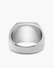 Nialaya Nialaya Green Zircon Signet Ring - 3