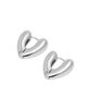 Nialaya Nialaya Heart Hoop Earrings - 5