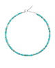 Nialaya Nialaya Heishi Turquoise Choker Necklace  - 1